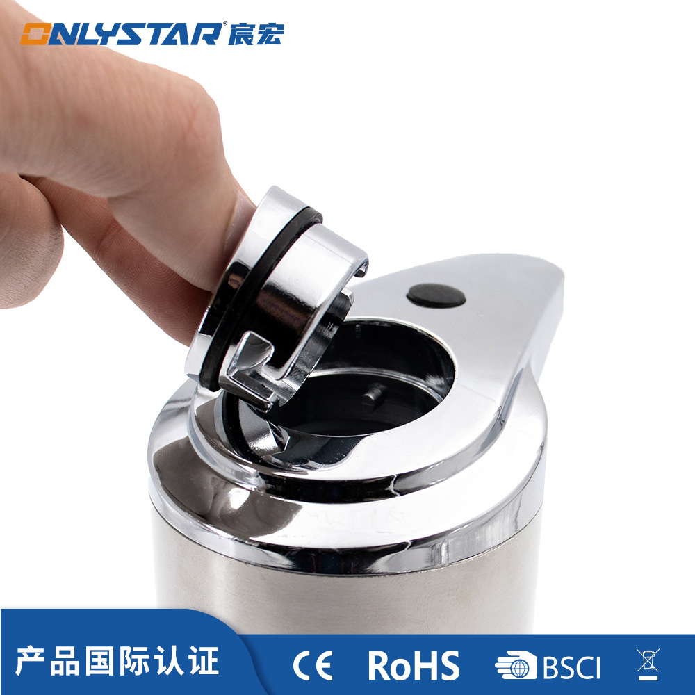 NS-41001厂家现货不锈钢红外线自动感应皂液器洗手液瓶皂液机