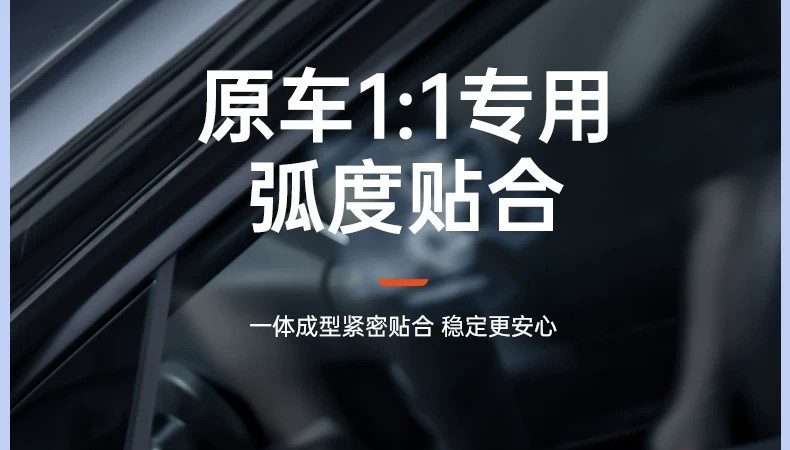 Suitable for Tesla Model Y/YL/3 new version rearview mirror anti-collision strip anti-scratch protective sticker car accessories