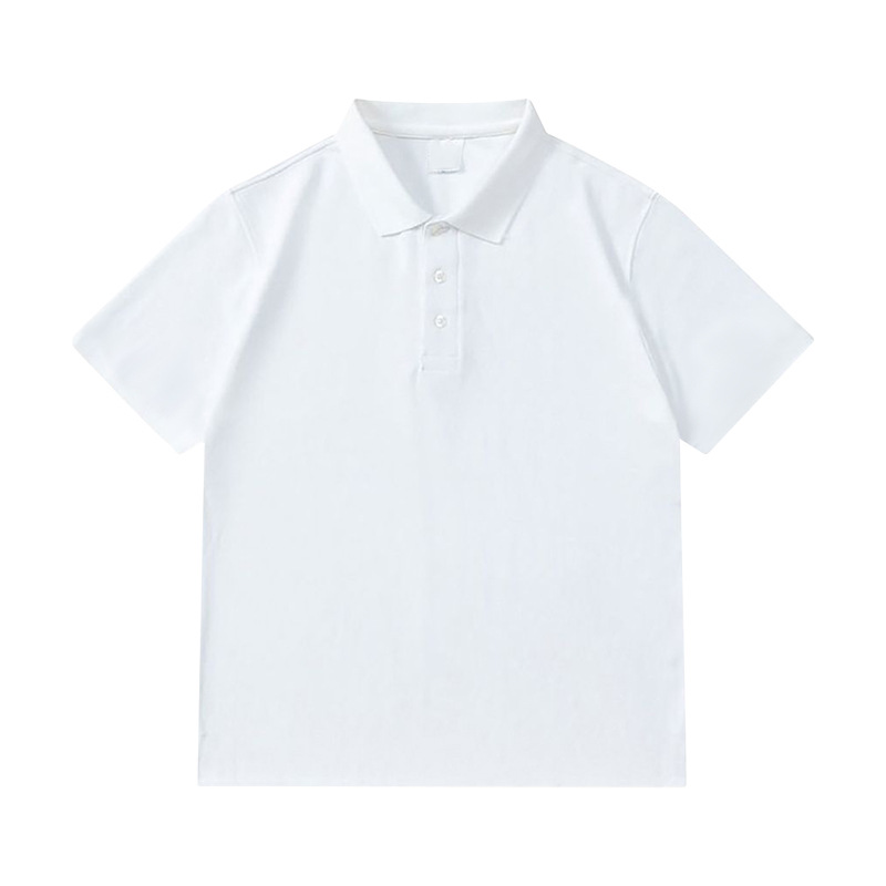 Men's Clothing Men's Heavyweight White Shirt Short Sleeved T-Shirt Trendy Versatile Casual Top For Formal & Casual_viptrois.com