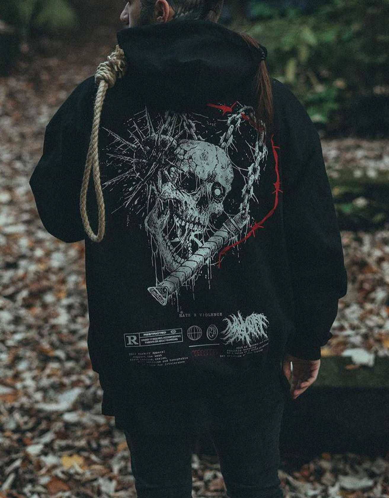 Estación independiente transfronteriza impresión digital para hombres y mujeres, parejas con capucha, suéter fresco de moda, ropa de otoño, blusa casual de otoño e invierno de Halloween