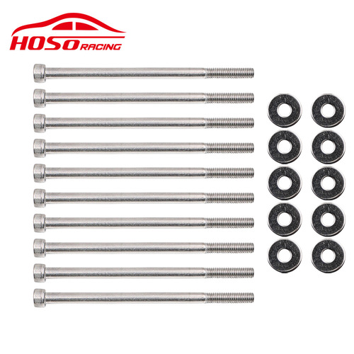 Cylinder Head Screws Auto Parts Chevrolet Stainless Steel Intake Manifold Bolts