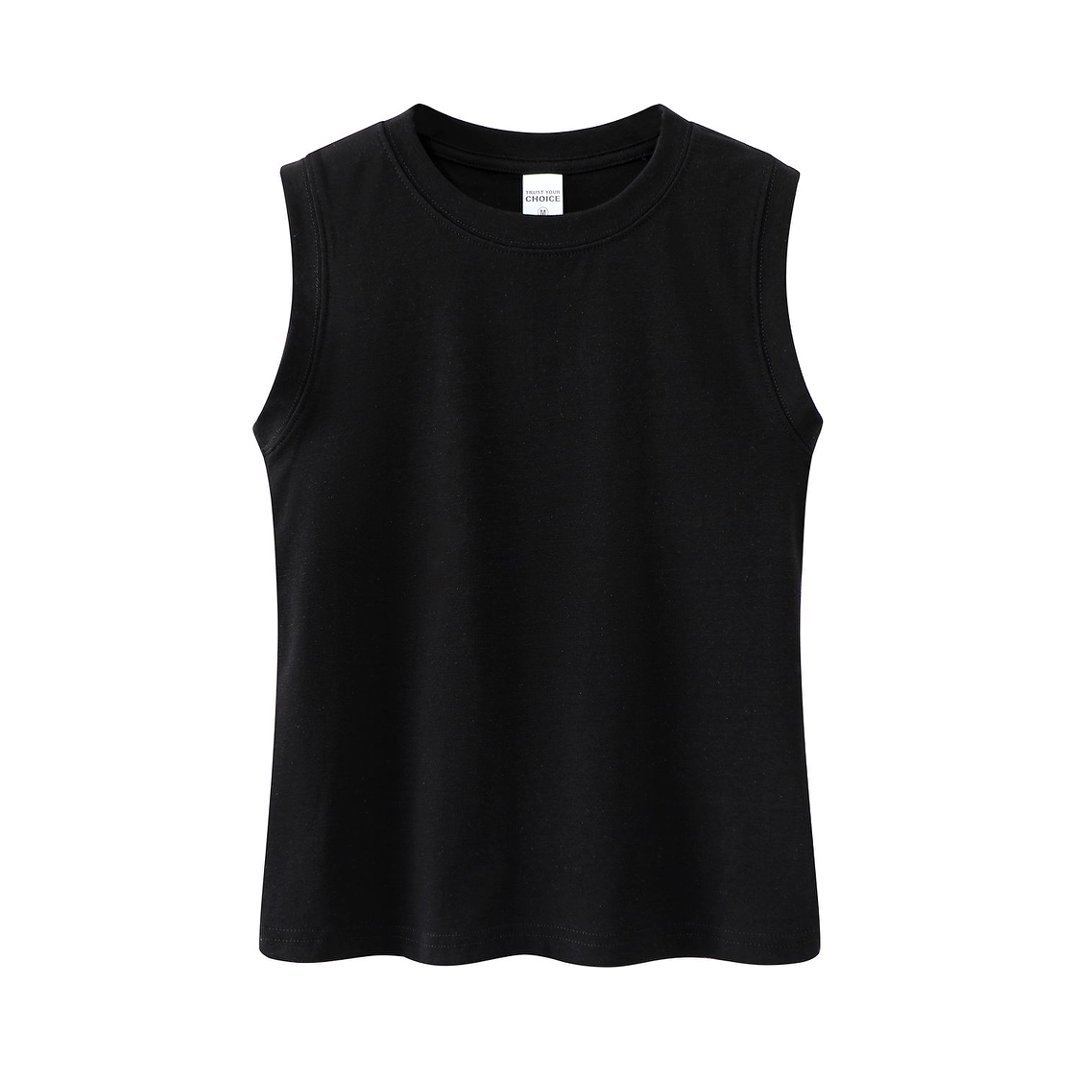 Playera sin Mangas Deportiva para Hombre de Algodón Transpirable para Ocio y Deporte