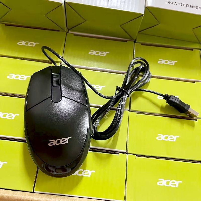 Acer Omw910 Wired Mouse Desktop Computer Notebook USB Universal Office Business Genuine Wholesale Cross-Border Acer Omw910 Wired Mouse Desktop Computer Notebook USB Universal Office Business Genuine Wholesale Cross-Border