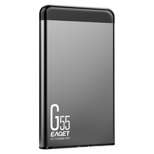 憶捷(EAGET)USB3.0移動硬盤G55 2.5英寸全金屬 存儲安全高速防震