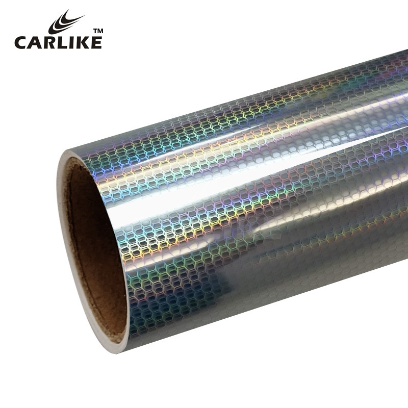 Kalek car honeycomb laser headlight color change film blackened tail light film car light color change transparent decorative film