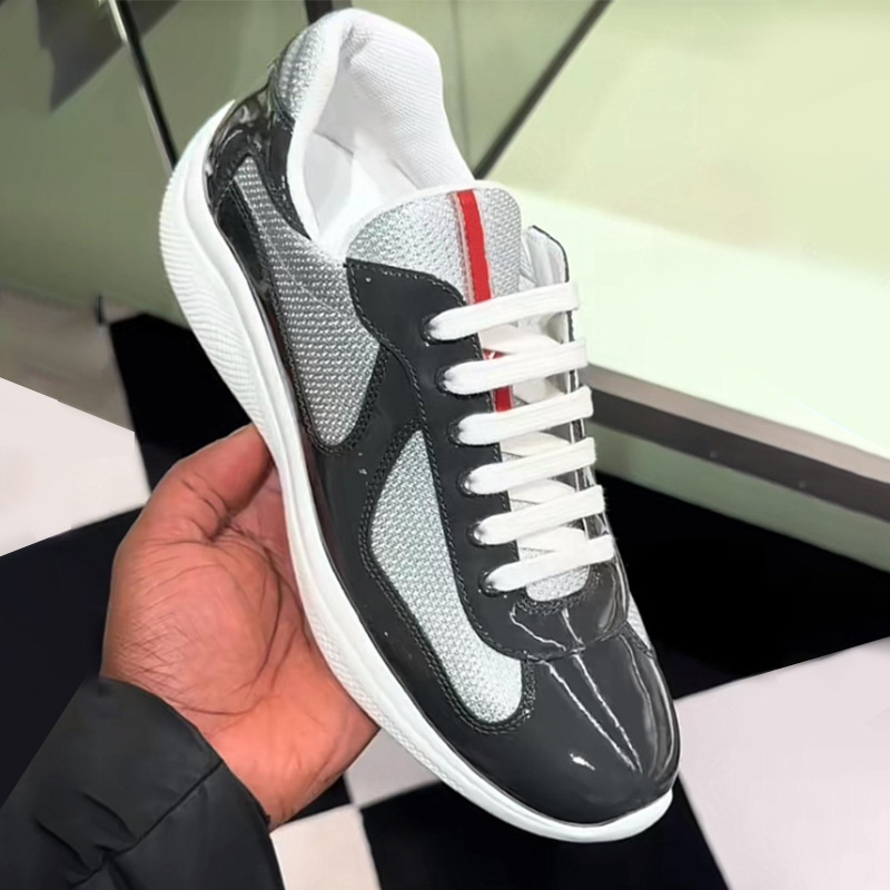 In-Stock Americas Cup P Home Round-Toe Versatile New Casual Running Shoes Foreign Trade Shoes Genuine Leather Flat High Quality