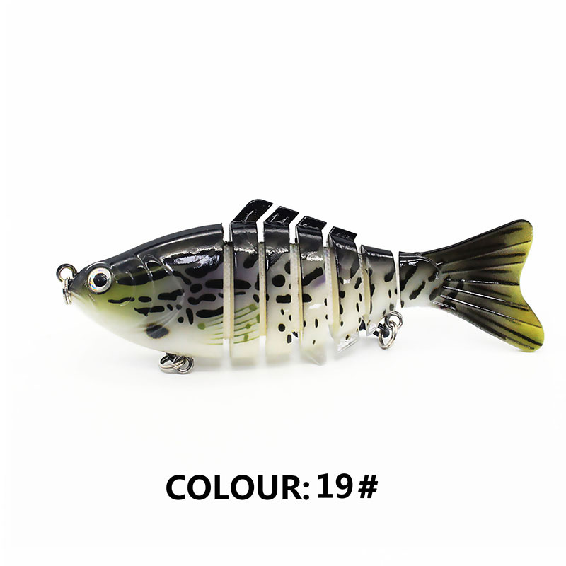 Multi Jointed Fishing Lures Hard Swimbaits Bass Trout Fresh Water Fishing Lure