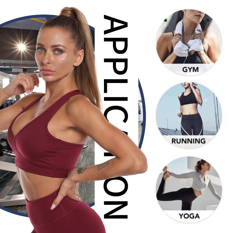 Набор из 3 предметов для йоги — спортивный топ и леггинсы с высокой талией, дышащие, быстросохнущие, формирование бедер