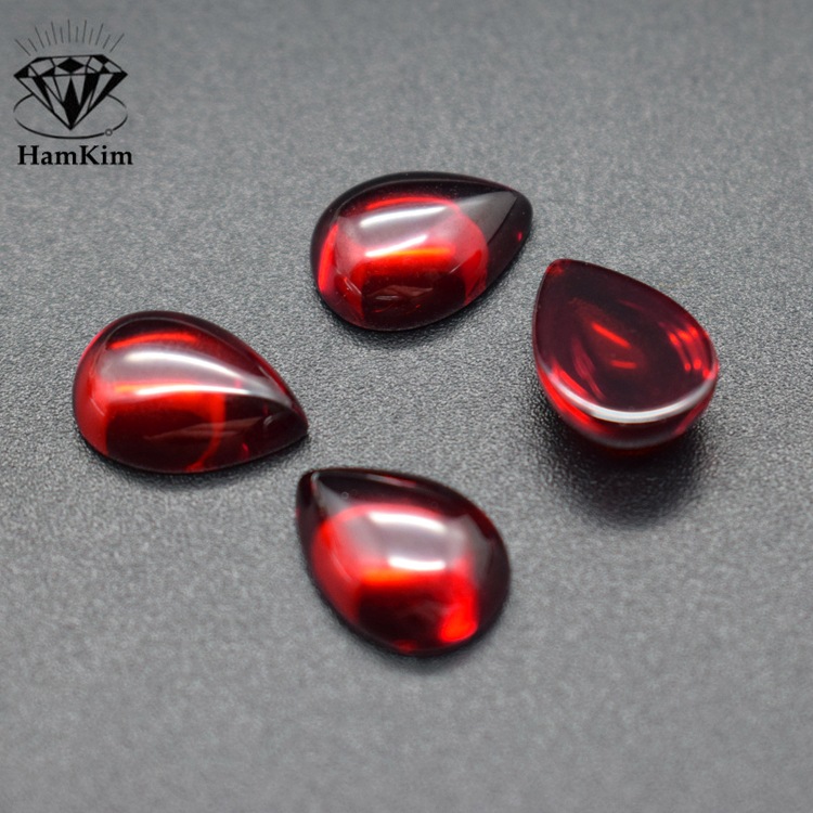 梨形 平底石榴红