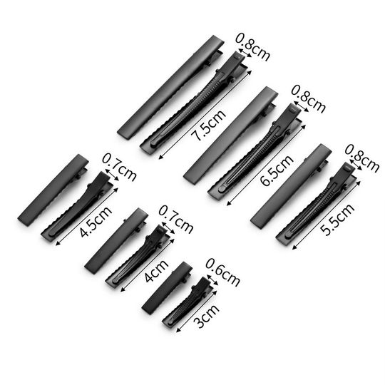 Thickened duck bill clip hair accessories hair clip diy hair clip bottom embryo accessories side clip material square clip hair clip wholesale