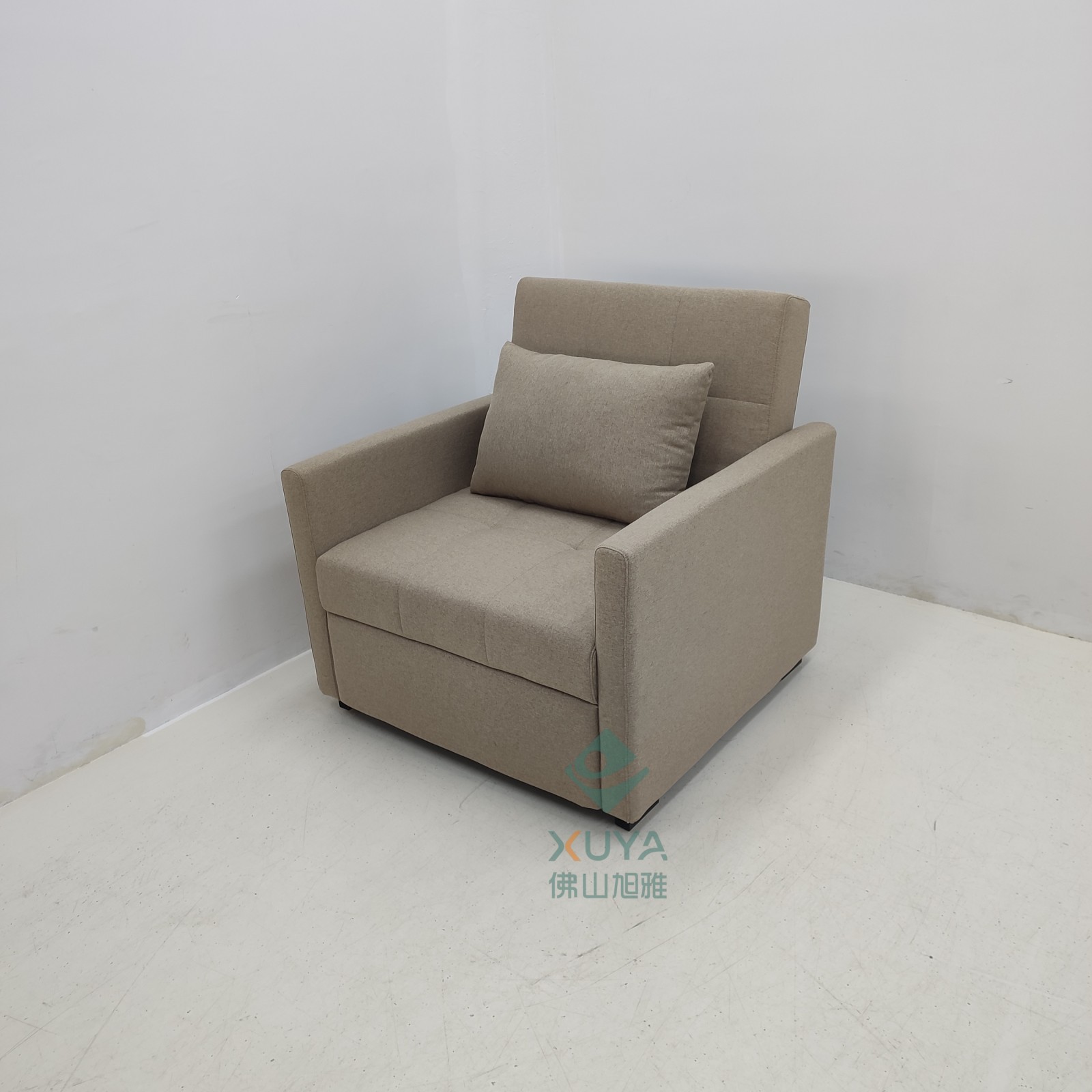 Sofá cama multifuncional para una persona sala de estar oficina almuerzo artefacto de tecnología de lana balcón sofá cama