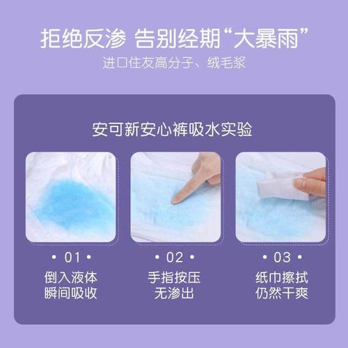 Anko New Peaceful Pants Maternity Adult Care Menstrual Sleep Pants Type Sanitary Pad Extended Night Use Sanitary Pad Wholesale