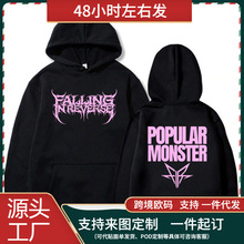 ���羳ŷ�롿Album Popular Monstour Printing Hoodies Falling