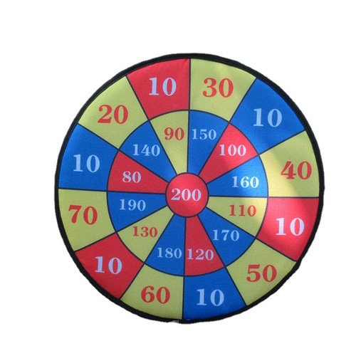Children's dartboard toy plastic ball needle plush fabric soft paper dartboard manufacturer revised sticky dart ball