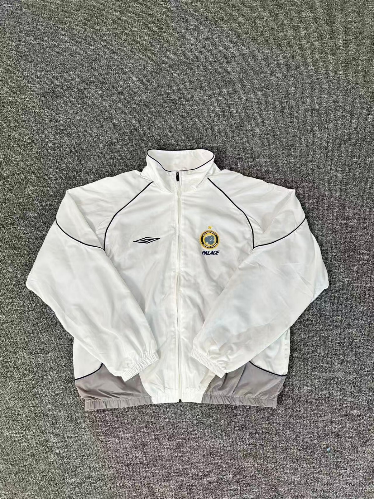 Corteiz marca de moda estadounidense Alcatraz con cremallera sudadera con capucha suelta traje de calle con estampado de letras suéter hombres