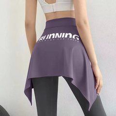 運動防走光スカート速乾一枚のスカートは尻を遮ります。