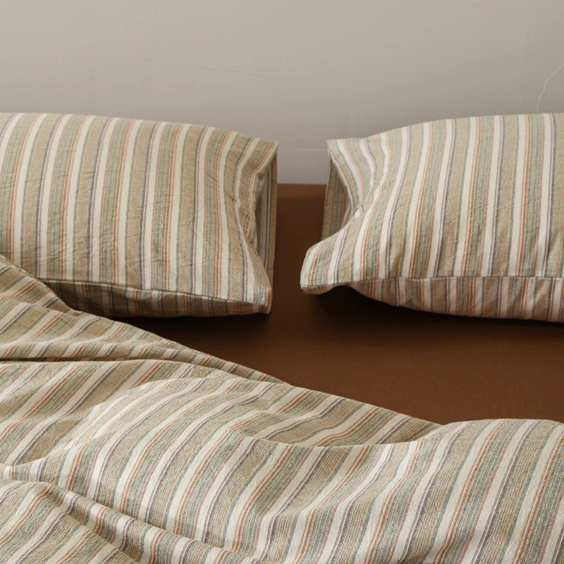 Япон sheet, cotton set, duvet cover, simple and elegant design, 4 piece set, 1.5m, 1.8m, 3 piece set