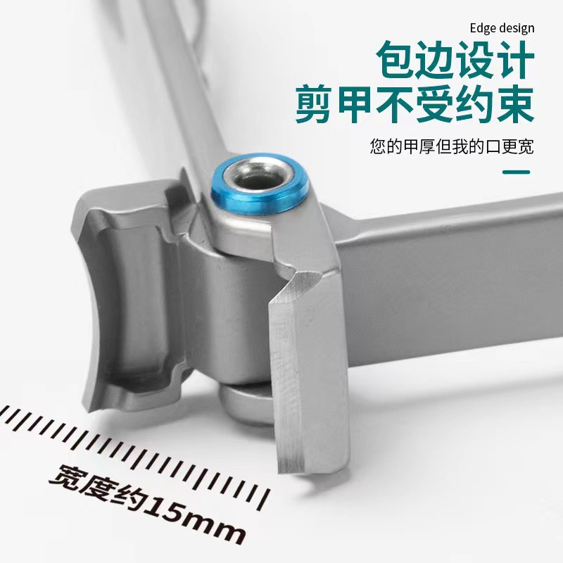 Directo de fábrica cortaúñas traje herramientas de uñas cortaúñas exfoliante Borde de acero inoxidable cortaúñas al por mayor