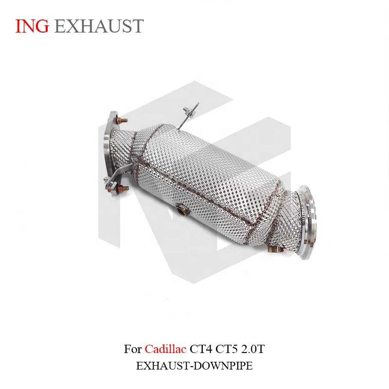 Suitable for Cadillac CT4 CT5 2.0T Stainless Steel Heat Shield Exhaust Pipe