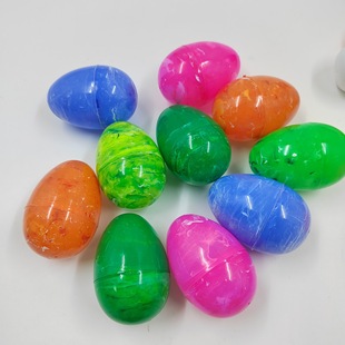 Marbled Egg Easter DIY Egg Party Draw 3 Inch Egg Shell Open Gashapon Amazon New