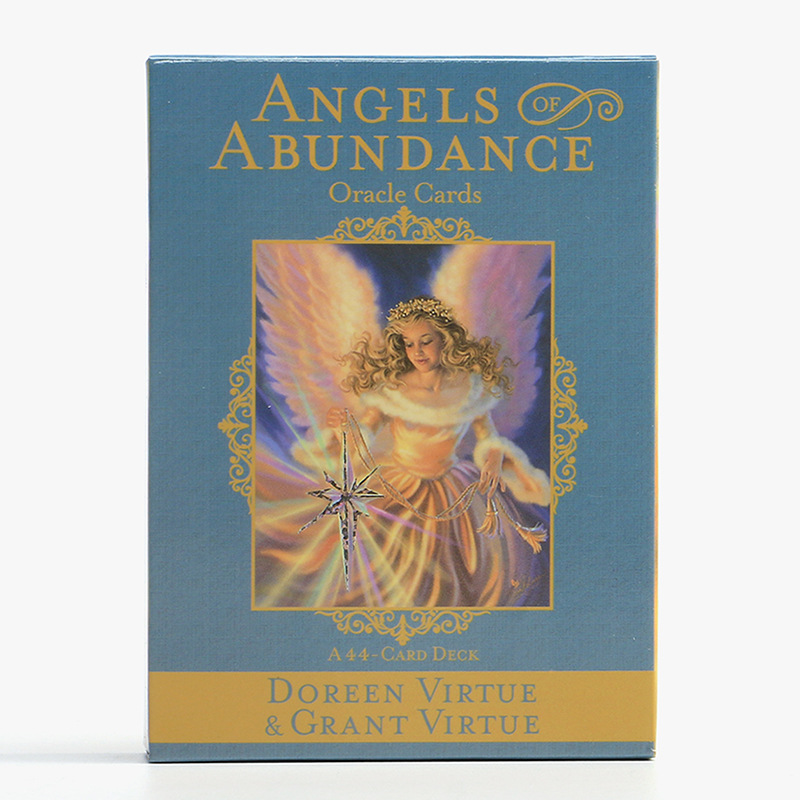 Cartes de tarot des anges de la fortune de l'Oracle de l'Abondance_voghion.com