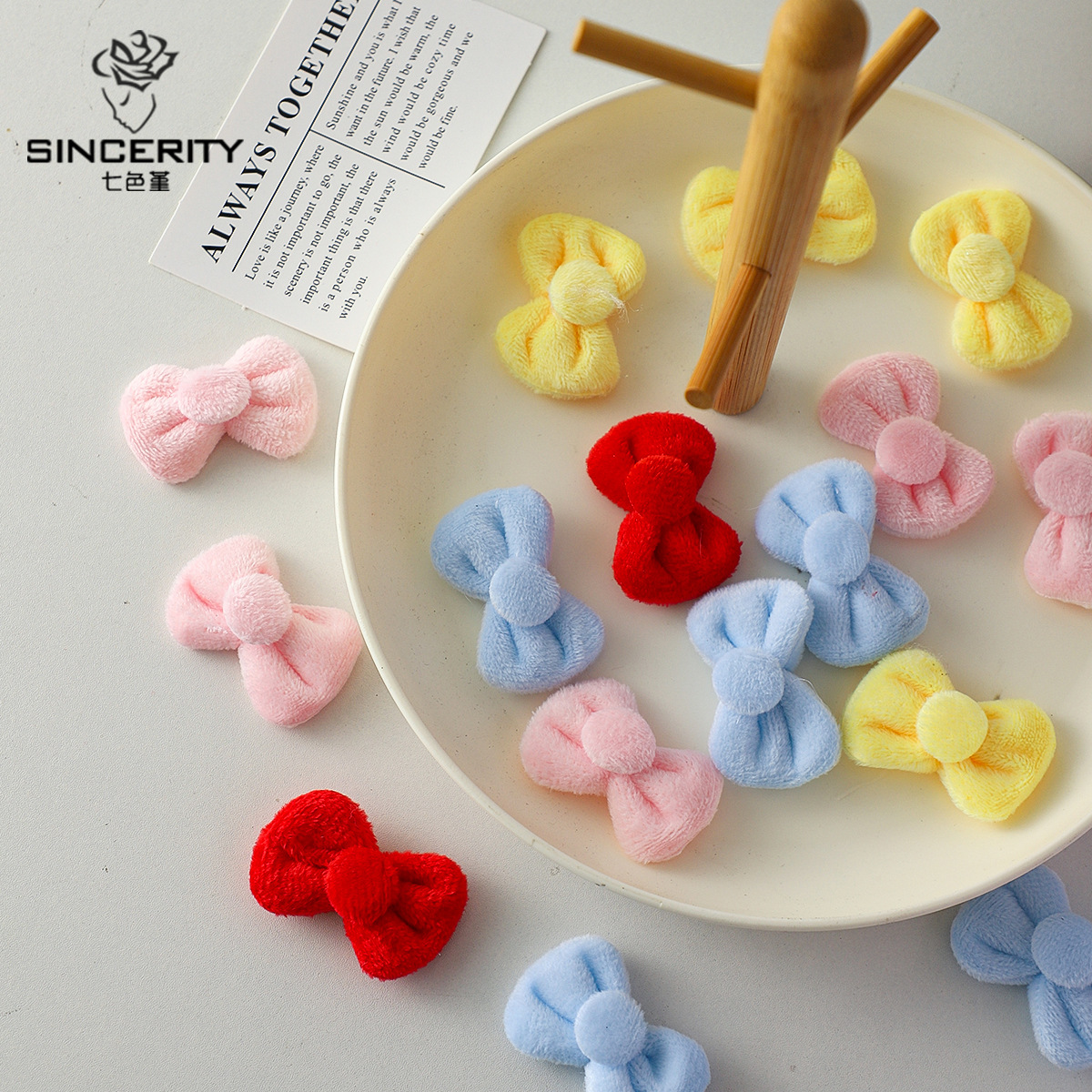 Siete colores cordier peluche jugar arco ramo floral decoración floral con peluche con DIY regalo floral