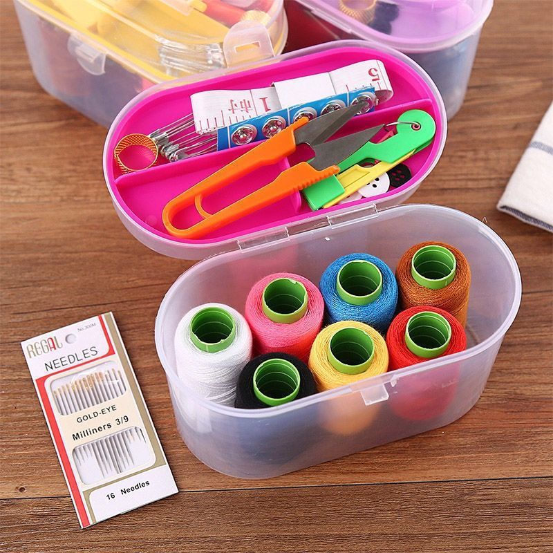 46 Set of parts household portable tool Mini household Needlework student dormitory small-scale Sew Sewing kit