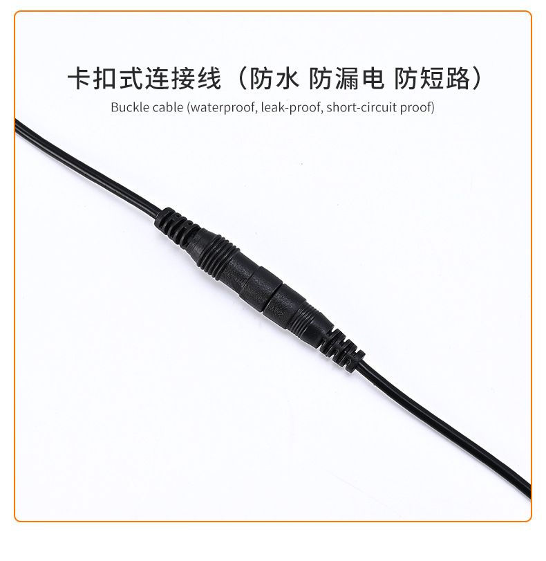 Car Grille Light Small Yellow Light Warning Light 12V Waterproof and Antifreeze Led Daytime Running Light Front Grille Modified Decorative Light