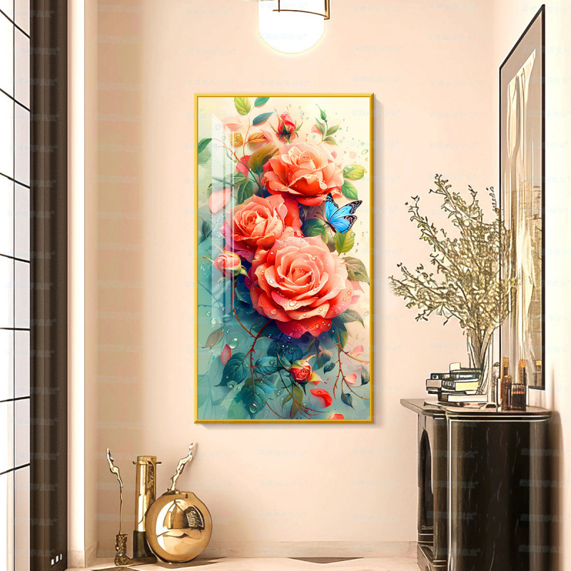 [Algodón importado] Mona Lisa real bordado de flores de bordado nuevo estilo simple bordado a mano image 1