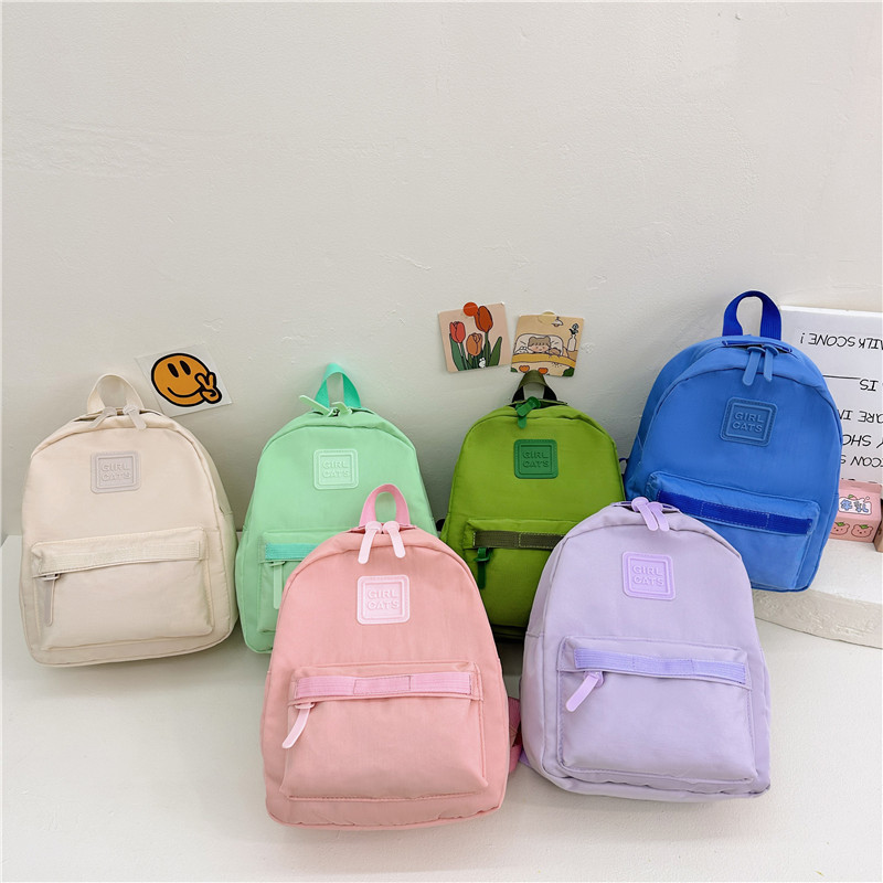 Mochila escolar para niños de jardín de infantes grande estilo coreano lindo simple niños y niñas Mochila pequeña mochila de viaje al aire libre mochila para niños