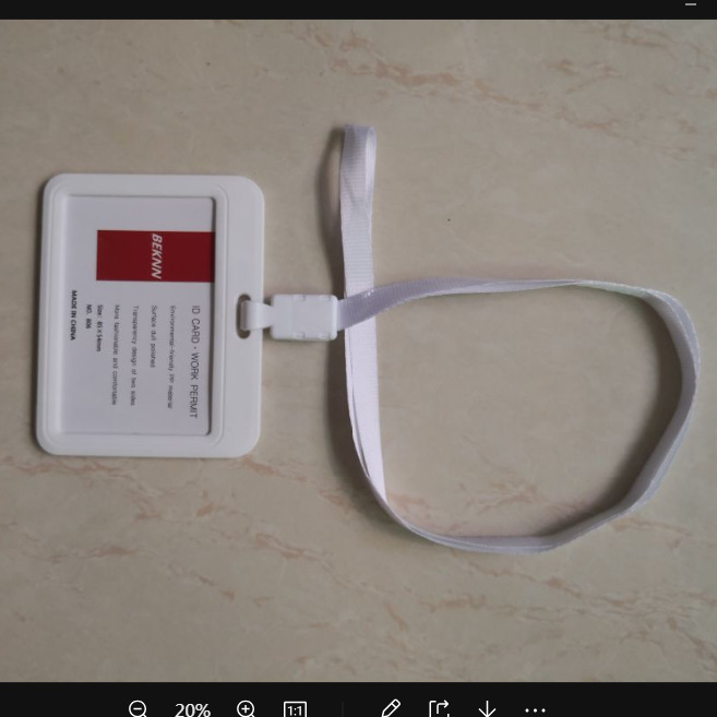 Funda protectora para tarjeta de identificación, porta tarjetas de autobús transparente de doble cara, porta tarjetas de identificación laboral, porta tarjetas de identificación de estudiante, cordón para tarjeta de identificación de exposición
