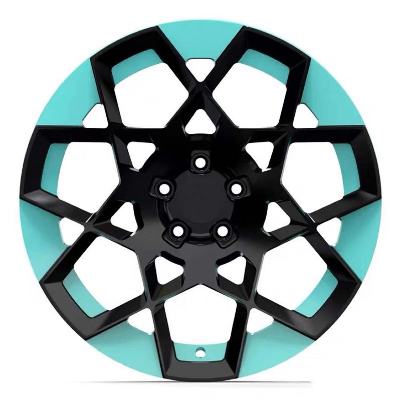 适用特斯拉Model3极氪001小鹏P7蔚来ES6理想ONE领克锻造轮毂