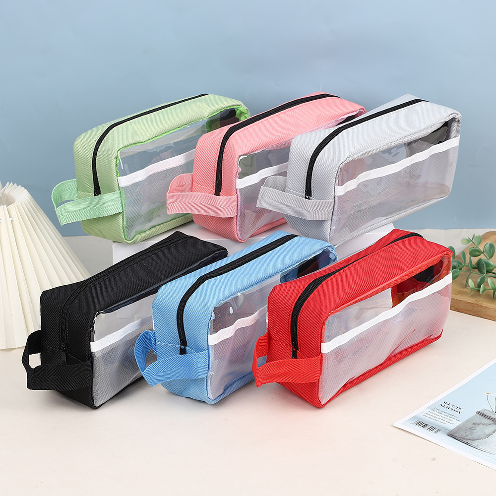 Waterproof universal pencil case PVC for students for men and women