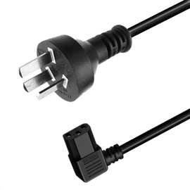 供应阿根廷三角电源插头线 尾部品字插头AC电源线 10A250V电源线