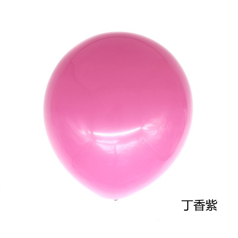 Globo mate personalizado de 10 pulgadas engrosado decoración de la sala de bodas decoración de la fiesta de cumpleaños globo de impresión de Navidad al por mayor