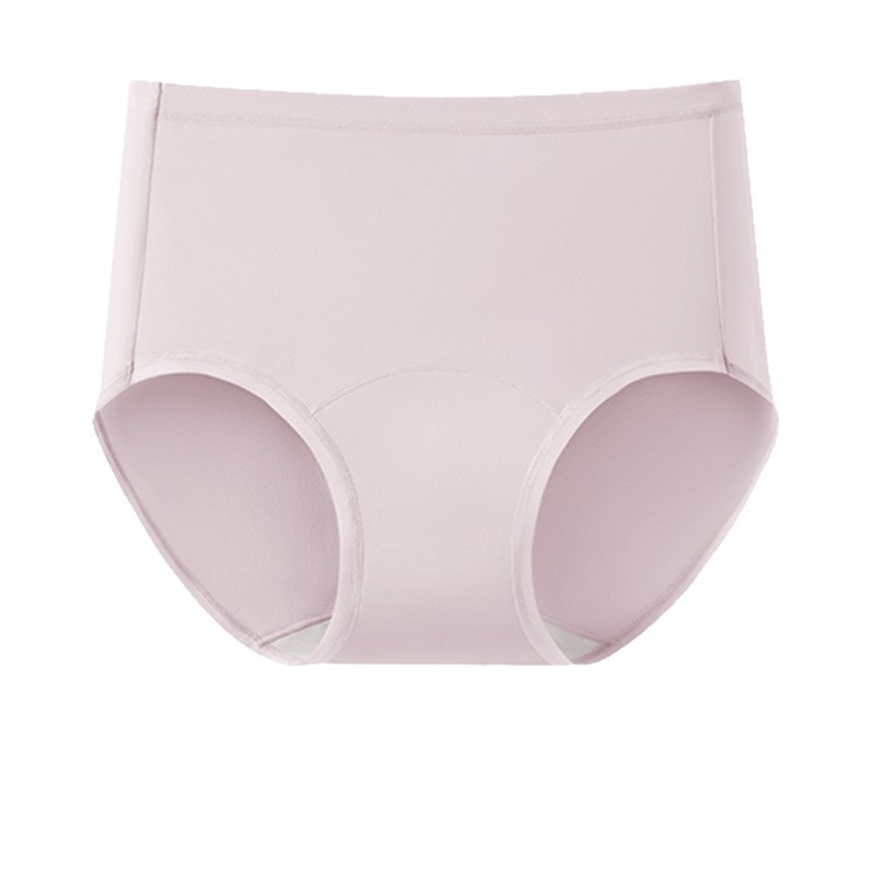 Bragas de talla grande para mujer 60S de algodón de fibra larga cintura media sin costuras 7A entrepierna de algodón antibacteriano calzoncillos de cintura alta para niñas image 6