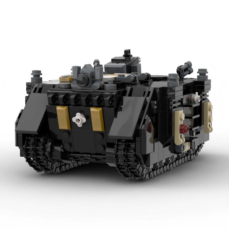 MOC ウォーハンマー 40K サイ装甲兵員輸送車両子供用組み立て DIY ビルディングブロックレゴ卸売ホットセール製品と互換性あり|undefined