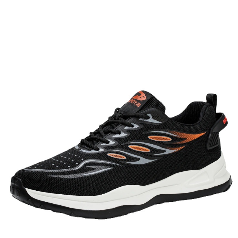 Zapatos de protección laboral masculinos antideslizantes anti-desgaste zapatos de seguridad de cuatro estaciones transpirables zapatos de trabajo de tejido transfronterizo comercio exterior image 6