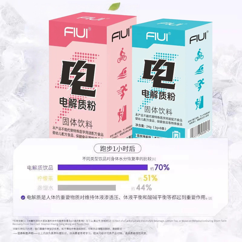 电解质3g*8条冲剂粉骑行饮料维生素电解质水运动跑步充能批发代发|undefined