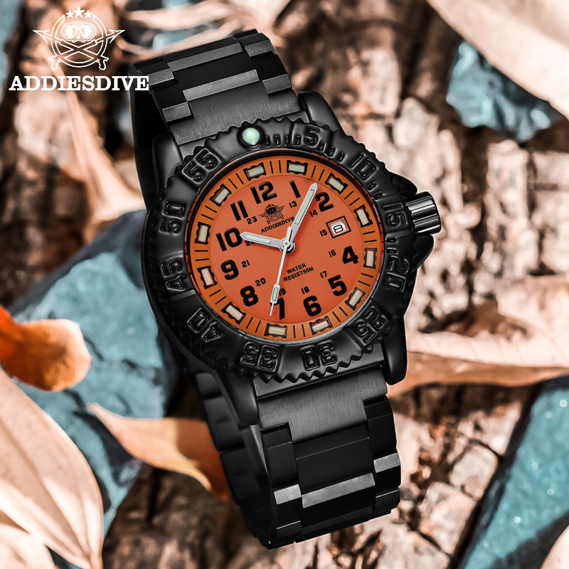 Addiesdive Brand Watches Men's Waterproof Luminous Quartz Watches Sports Outdoor Watches Wholesale Cross-Border Exclusive Supply