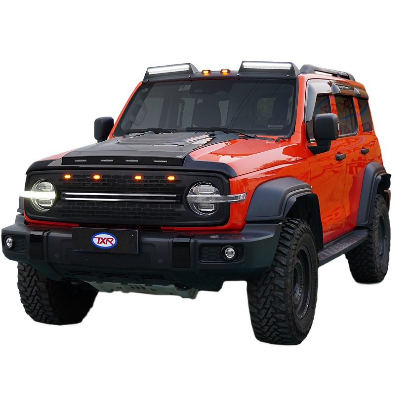 Tenxinrui aplicable tanque 300 techo modificación ligera con luz arenisca bloque cubierta de la máquina accesorios exteriores del coche