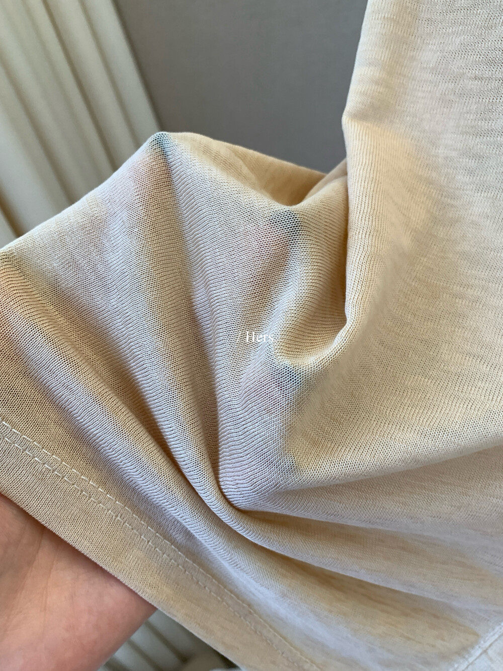 Áo khoác cardigan nữ dệt kim chống nắng cổ tròn tay dài phối màu cơ bản — Hồng sữa, Xám cacbon, màu đen, trắng ngà chi tiết 18