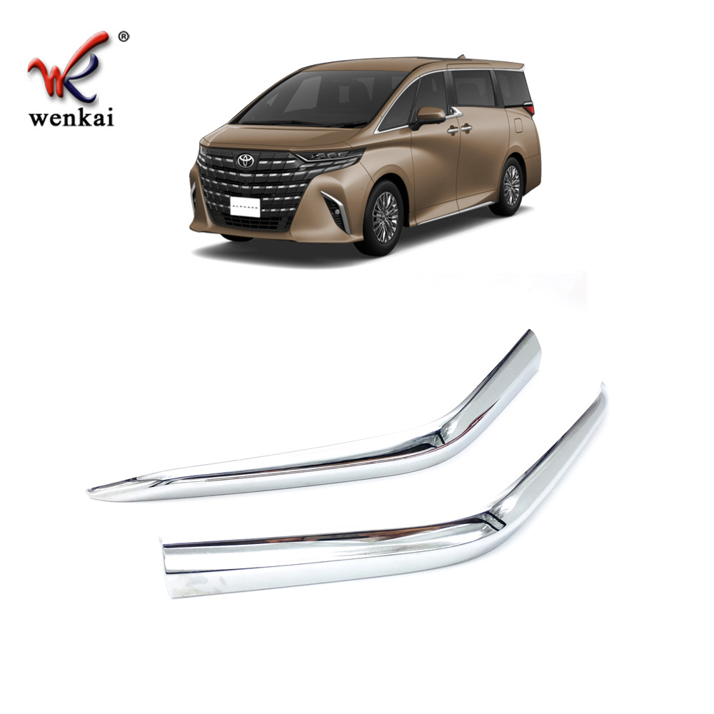 Adecuado para Toyota 23 elfa 40 series parachoques delantero modificado TRIM alphard protector especial de la esquina delantera