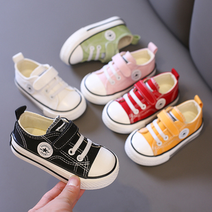 2024 Spring and Autumn New Korean Style Children's Shoes Boys' Canvas Shoes Easiest for Match Baby Girls Casual Shoes Children's Cloth Shoes Trendy