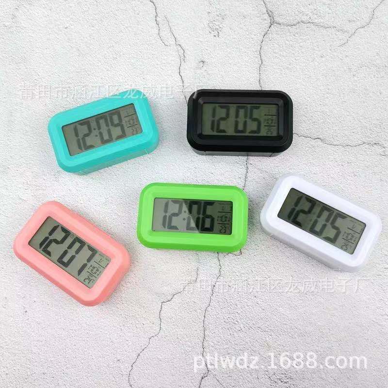 ins Mini LCD Smart Alarm Clock with Night Light Cute Student Alarm Clock [2108] pic 16