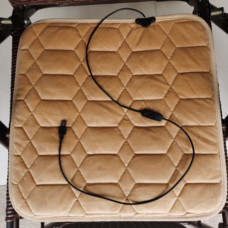 Car Heated Seat, Qìchē Seat cushion, seat cover - warm-beige