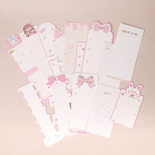 儿童发饰发绳长条卡纸发圈独立包装吊牌通用女孩皮筋包装卡纸批发