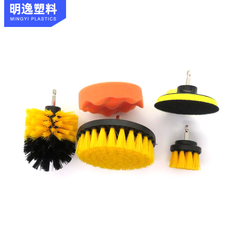19 piezas de cepillo de taladro eléctrico conjunto de accesorios de herramientas eléctricas para automóviles caseros cabeza de cepillo de limpieza conjunto de cepillo de disco cepillo de cerdas cepillo de buje image 6