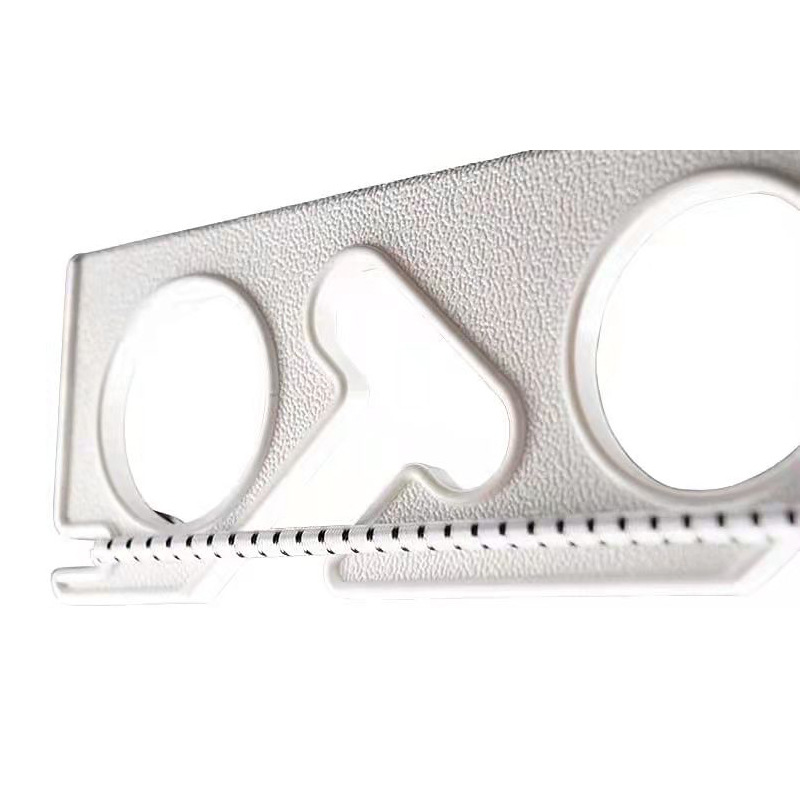 Nueva Barra de pesca montada en la pared de 10 agujeros soporte de la barra de pesca del hogar estante de exhibición de la barra de pesca montado en la pared estante de almacenamiento