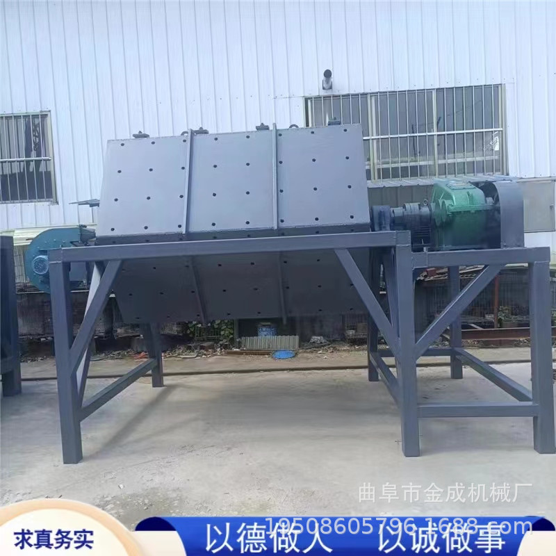 废铁除锈六角滚筒抛光机 大型面包石滚石机 铁链打磨去毛刺研磨机